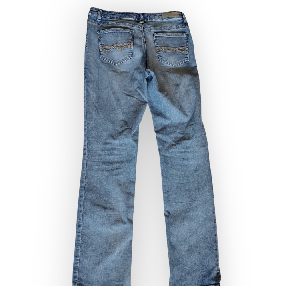 Buffalo David Bitton Light Blue Flare Jeans Womens Size 8 - Picture 3 of 6